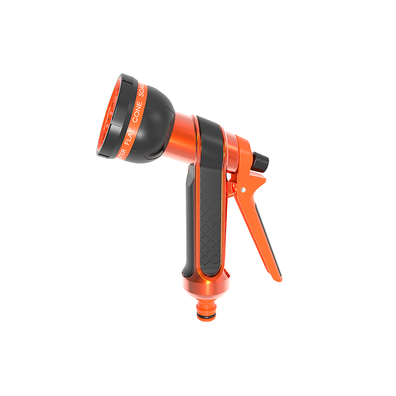 High Quality I0011 8 FUNCTION ALUMINUM WATER PISTOL