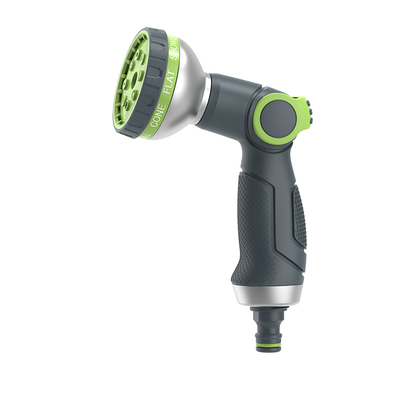 8 function thumb water nozzle