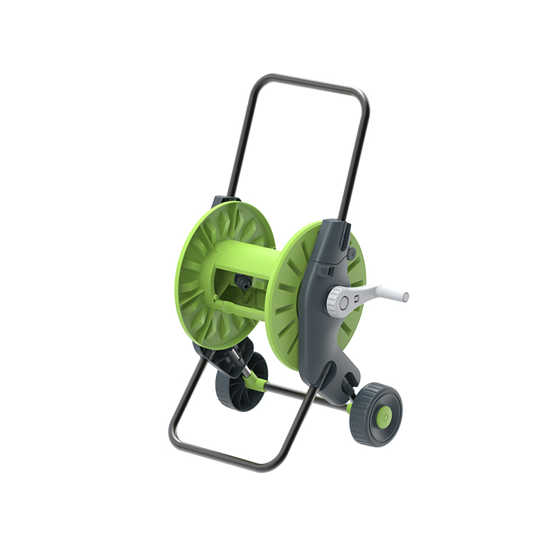 Hose reel trolley 60 meter 1/2 hose capacity flexible handle TS8004